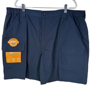 Savane Men's Navy Blue Hiking Cargo Shorts NWT Size 44 Eco-Start UPF 30